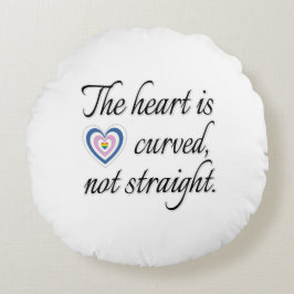 ハートが直らない ラウンドクッション