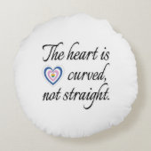 ハートが直らない ラウンドクッション (裏面)