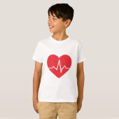 ハートが良い Tシャツ (正面フル)