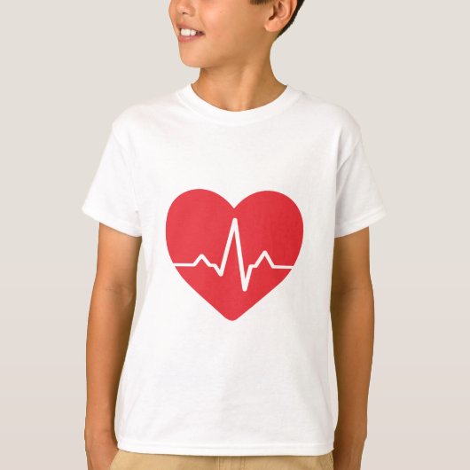 ハートが良い Tシャツ (正面)