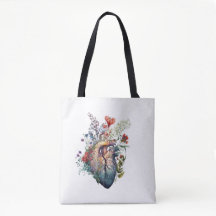 ハートが花模様で育ち過ぎた(切り出し) – 解剖学