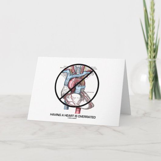 ハートが過大評価される(アンチバレンタインデー) シーズンカード (正面)