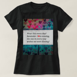ハートが1つ足りません Tシャツ