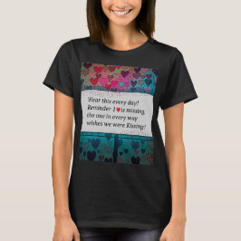 ハートが1つ足りません Tシャツ