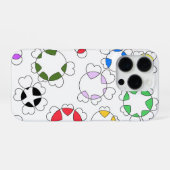 ハートがiPhoneケースを丸める iPhoneケース (裏面横)