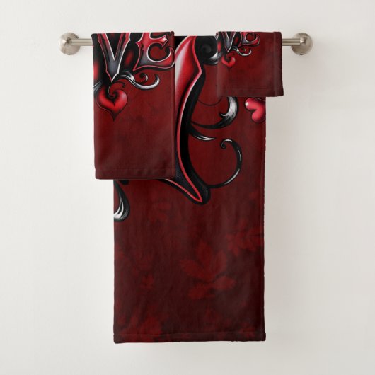ハートささやき：愛の魔法 バスタオルセット (インサイチュ)