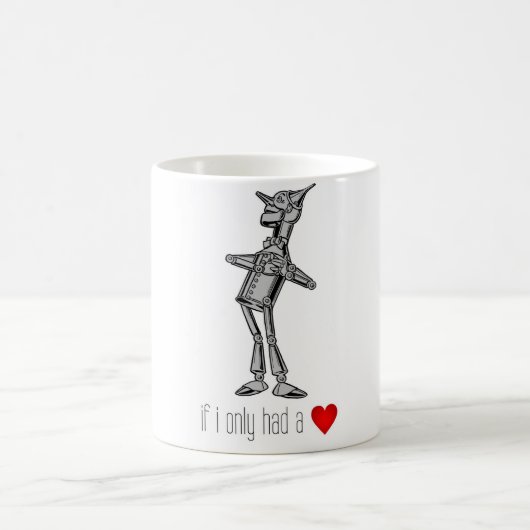 ハートだけ"があったら錫の森の住人" コーヒーマグカップ (中央)