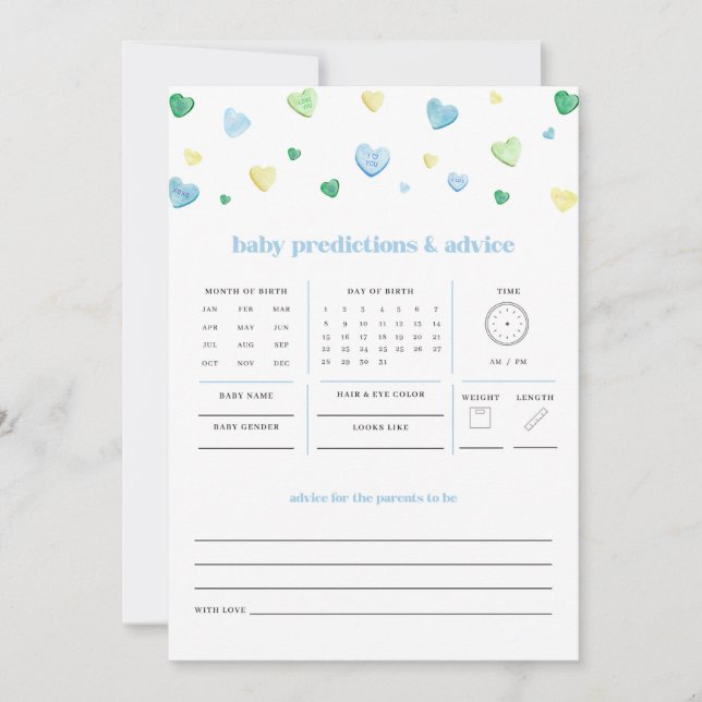 ハートちゃんのバレンタイン赤ちゃん予想ゲーム (正面)