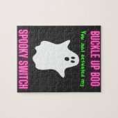 ハートちゃん、気をつけて!私の不気味なスイッチが作動したよ ジグソーパズル (横)