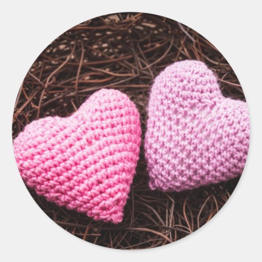 ハートでネスト ラウンドシール (正面)