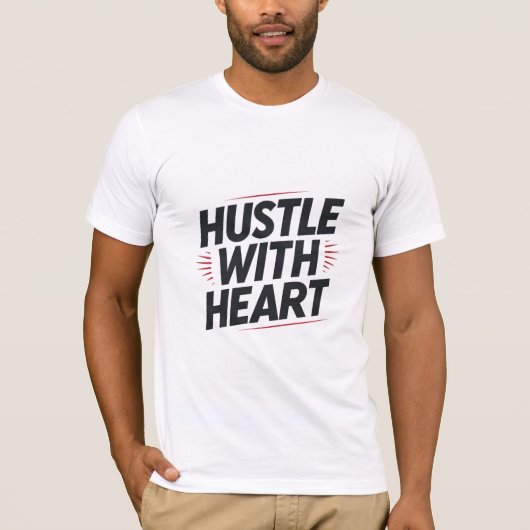 ハートでハッスル Tシャツ (正面)