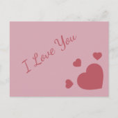 ハートで愛を伝える ポストカード (正面)