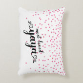 ハートで最も愛されたヤヤ アクセントクッション (正面(垂直))