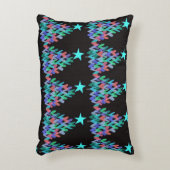 **ハートで満たされた** クリスマスツリー アクセントクッション (正面(垂直))