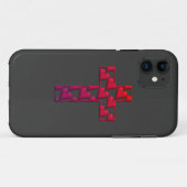 ハートで満ちている赤十字 Case-Mate iPhoneケース (裏面(横))