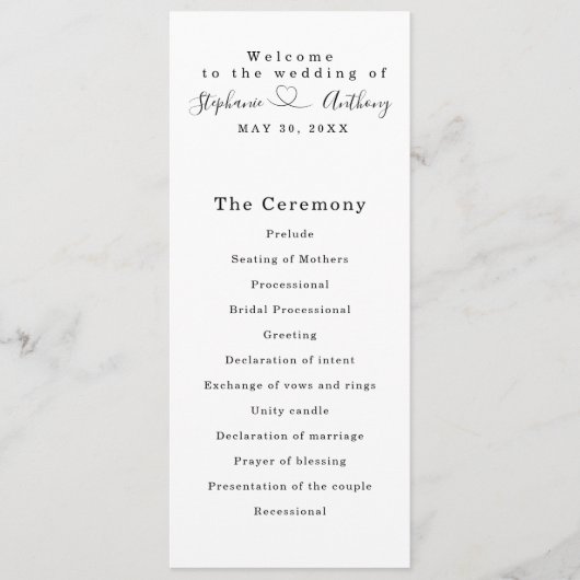 ハートで白黒をミニマル結婚化 プログラム (正面)