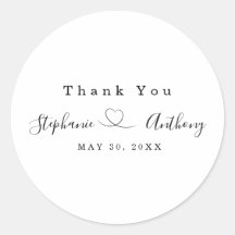 ハートで白黒をミニマル結婚化