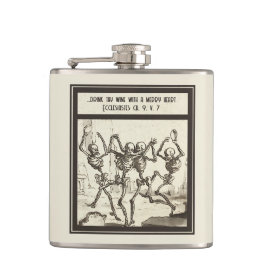 ハートで酒を飲メリーむ フラスク