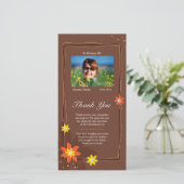 ハートで閉めて下さい サンキューカード (スタンド正面)