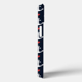 ハートといかりパターン Case-Mate iPhoneケース (裏面 / 右)