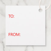 ハートとことわざバレンタインデーのギフトラベル フェイバータグ (裏面)