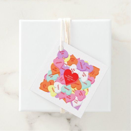 ハートとことわざバレンタインデーのギフトラベル フェイバータグ (インサイチュ)