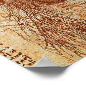 ハートとその血管/気管支動脈 ポスター (角)