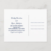 ハートとつる植物日付ポストカードの保存 案内ポストカード (裏面)