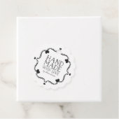 ハートとの愛のラベルで作られた手 フェイバータグ (インサイチュ)