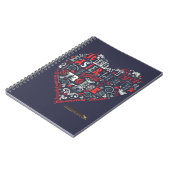 ハートとより強い ノートブック (左側)