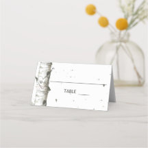 ハートとイニシャルの結婚座席表