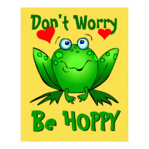 ハートとカエルでハッピーになろう Don't Worry Be Hoppy