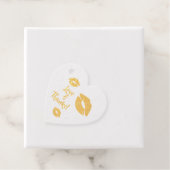 ハートとキスの愛感謝していとの日結婚付 フェイバータグ (箱)