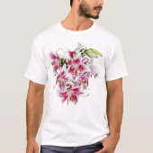ハートとサルガザユリ Tシャツ (正面)