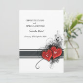 ハートとスクロール セーブザデート (スタンド正面)