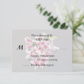 ハートとスタガーリリー 出欠カード (スタンド正面)