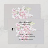 ハートとスタガーリリー 出欠カード (正面/裏面)