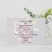 ハートとスタガーリリー 招待状 (スタンド正面)