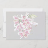 ハートとスタガーリリー 招待状 (裏面)