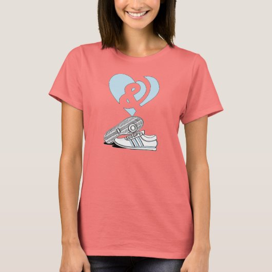 ハートとソールTシャツ Tシャツ (正面)