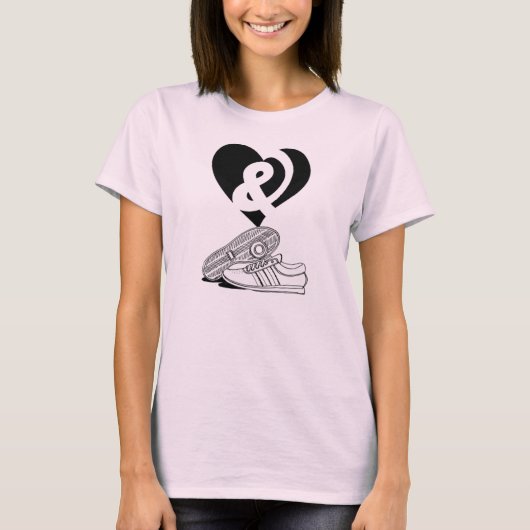 ハートとソールTシャツ Tシャツ (正面)