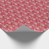 ハートとチェルーブの包み紙 ラッピングペーパー (角)