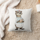 ハートとナースとして出力 クッション (ブランケット)