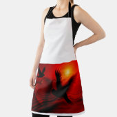 ハートとハト エプロン (インサイチュ)