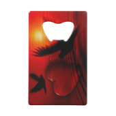 ハートとハト クレジットカード栓抜き (裏面)