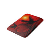 ハートとハト バスマット (アングル)