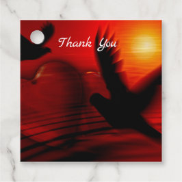 ハートとハト フェイバータグ