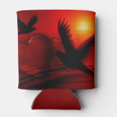 ハートとハト 缶クーラー (裏面)