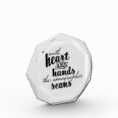 ハートとハンズでソノグラフがスキャン フォトブロック (左)