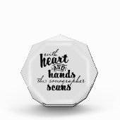 ハートとハンズでソノグラフがスキャン フォトブロック (正面)